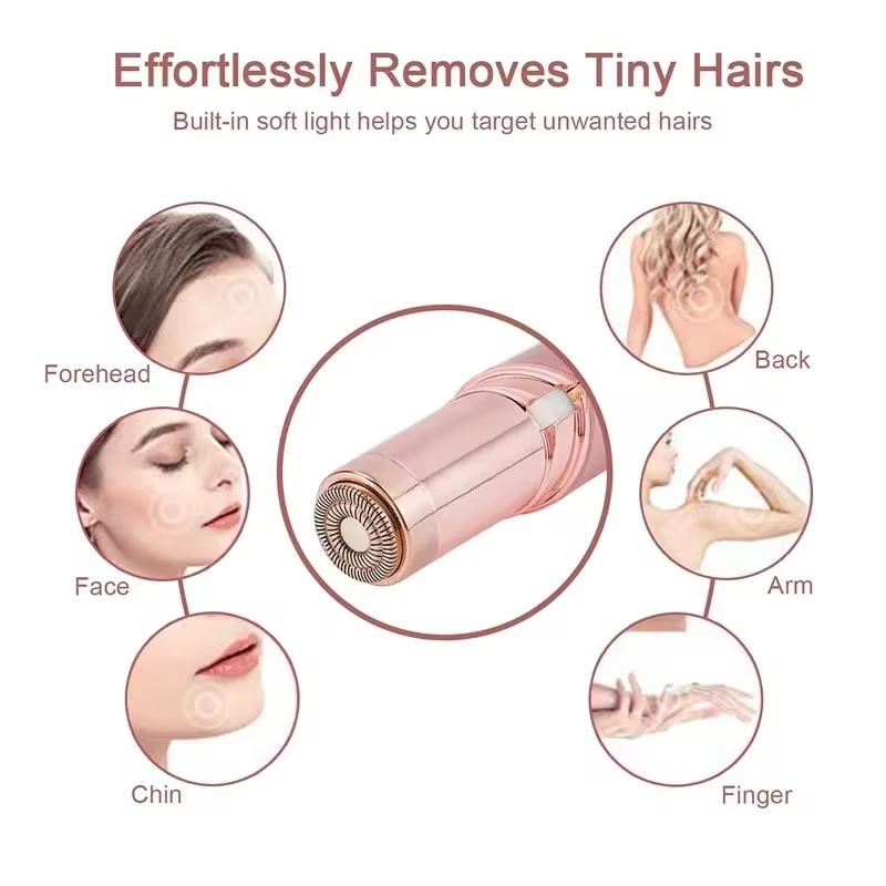 Electric Hair Removal Machine Eyebrow Trimmer Bikini Depilator Shaving Machine Electric Eyebrow Trimming Tool For Beginners
