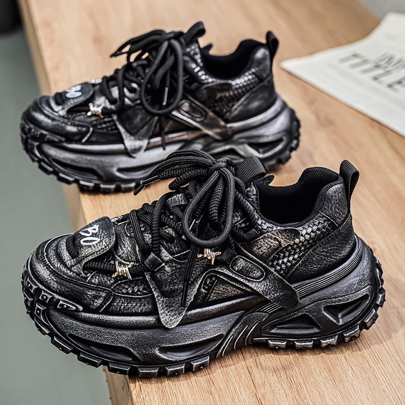 New Men's Fashion Casual Low Top Sports Shoes Students Thick Sole Comfortable Sneakers Boys Male Classic Breathable Basketball Shoes