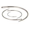 Heavy Duty Hand Sewing Needles Kit Leather Craft Sewing Accessories Big Eye Needle Lengthened Curved Needle Leather Repair Tool