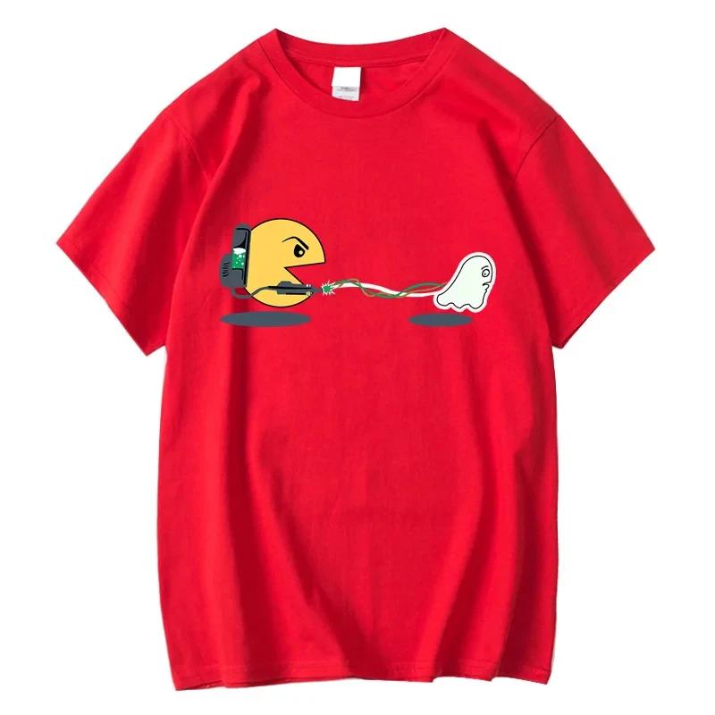 Летняя мужская футболка высокого качества 100% хлопок с забавным принтом свободного кроя с круглым вырезом для мужчин с коротким рукавом топы футболки оверсайз