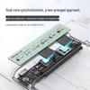 Shuo Le Умный цифровой дисплей USB 3.2 2,5-дюймовый корпус для SATA SSD/HDD