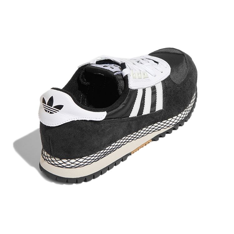 adidas Originals Городской марафон PT Удобная ткань Кожа Нескользящие Износостойкие Низкие Марафонные Кроссовки Мужская кроссовка Угольно-черный M19166