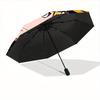 1pc Naruto Uzumaki Windproof Automatic Umbrella, Lightweight for Women/Men, Perfect Christmas Gift a0811226