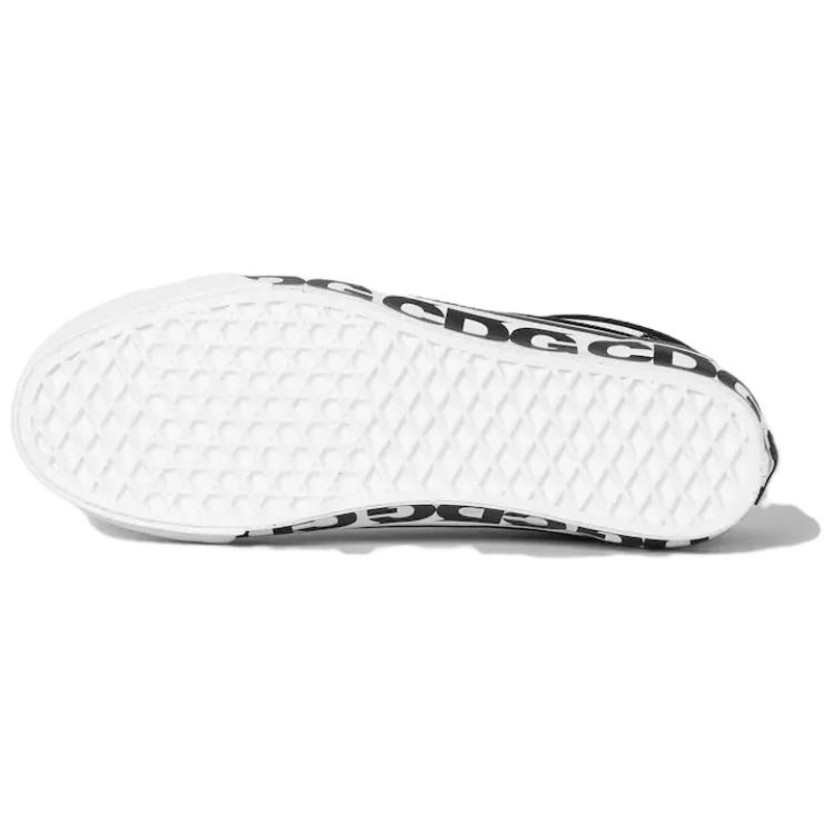 Vans CDG X Old Skool 36 Удобные низкие кеды для скейтбординга Мужские кроссовки Черно-белые VN000SHEPU7