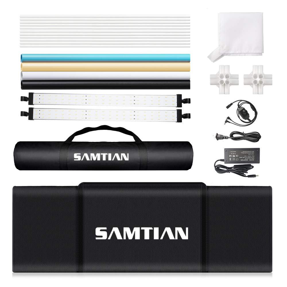 Комплект для фотографии SAMTIAN 90x90x90см Сверхбольшой фотобокс Фоновый лист Фотобудка Фотостудия 126 Светодиодных ламп для фотографии