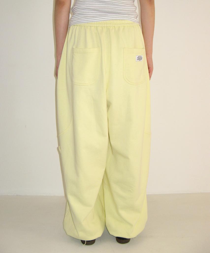RONRON Mini Heart Balloon Jogger Pants Lemon