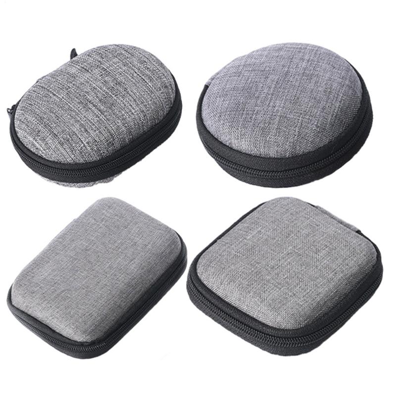 EVA Сумка-чехол Маленький Электронный Органайзер Мини Сумка на Молнии для Переноски Чехол для Наушников для Наушников/Зарядного Кабеля Аксессуары