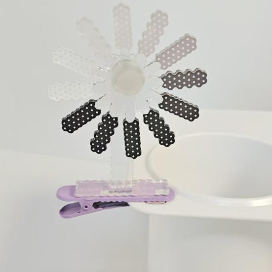 Дизайн «Загрузка мозга» Заколка для волос Юмористическое выражение Вращающаяся шпилька для волос Нескользящие зубцы Устойчивый дизайн Шпилька для волос