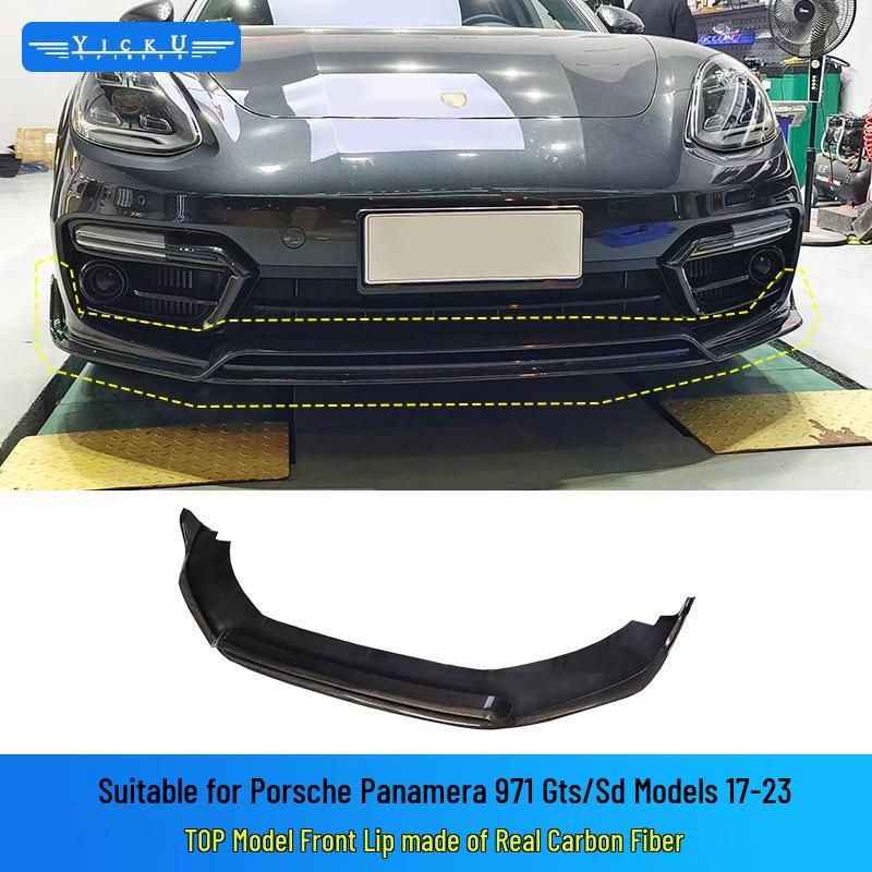 Porsche Panamera 971 Carbon Fiber Body Kit: Front & Rear Lip, Side Skirts, Spoiler, Hood (2017-2023)