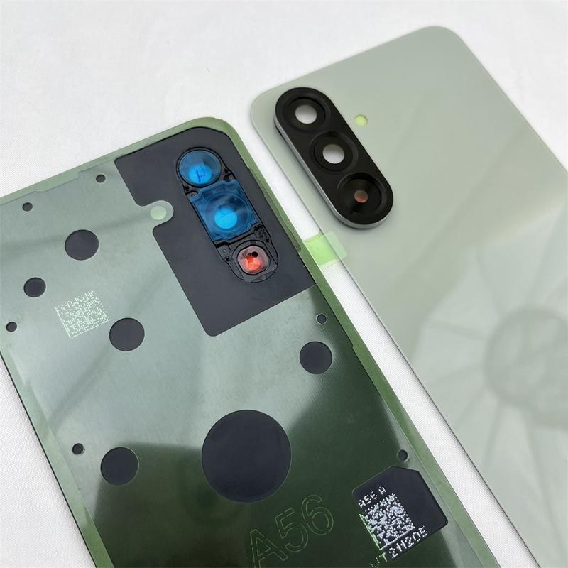 Для Samsung Galaxy A56 5G Задняя крышка аккумулятора Задняя панель корпуса Замена с объективом камеры для Galaxy A 56 SM-A566B/DS