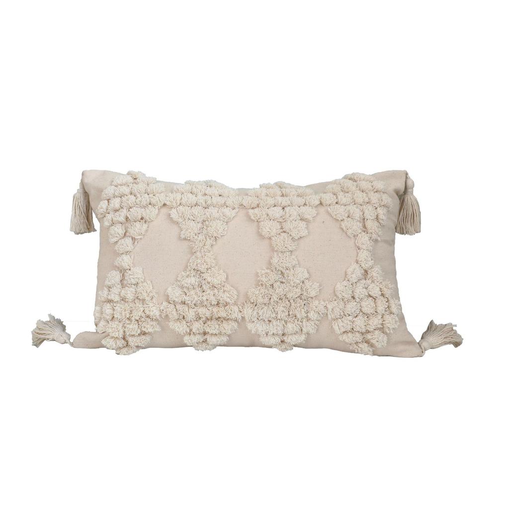 Тафтинговая диванная наволочка в стиле ретро, ​​простая художественная круглая бархатная подушка, мягкая офисная подушка для дивана, наволочка