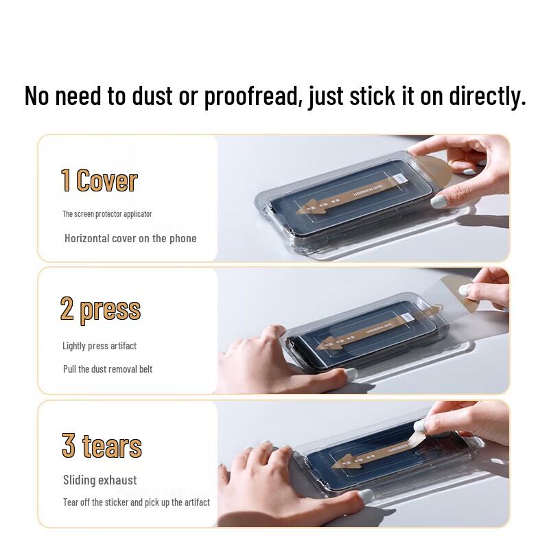 UGREEN iPhone 15 Tempered Glass Screen Protector