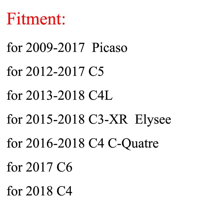 Наклейки на замки дверей автомобиля для Citroen C-Elysee C4 C5 C6 Picasso C-Quatre C3 DS3 DS4 DS5 DS6 Защита эмблемы Декорация