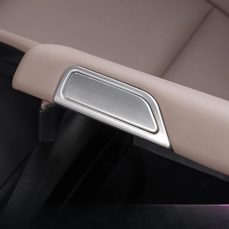 Center Console Armrest Box Switch Button Decoration Sticker Stainless Steel Anti-Scratch Protector for Lexus ES200 ES300h 2018+
