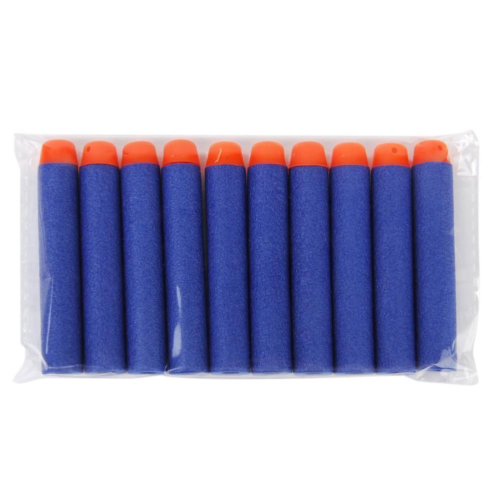 100PCS For Balls Soft Hollow Hole Head 7.2cm Refill Darts Toys for Series Blasters Xmas Kid Children Gift