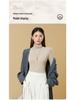 Women's Turtleneck Base Layer: Tencel Wool, Slim Fit, High Elasticity, Long Sleeve, Warm Autumn-Winter Top