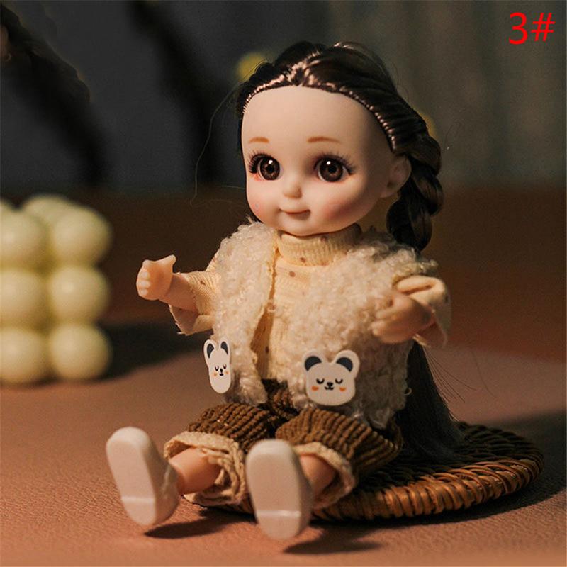 1шт 13 совместных подвижных кукол улыбка лицо юбка комбинезон нарядный комплект одежды для куклы