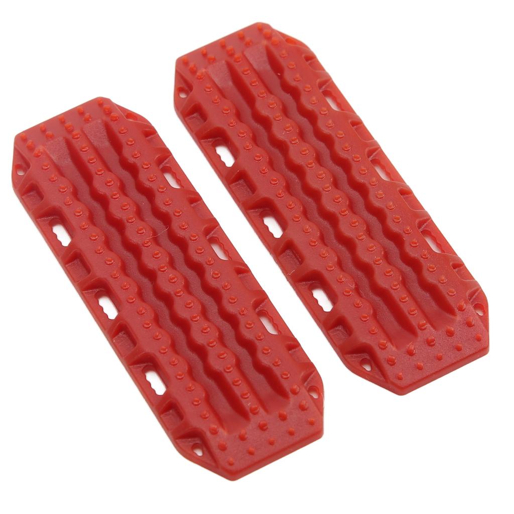 2 шт. RC Песочная лестница Пластиковые эвакуационные трапы Доска для Axial SCX24 124 RC Гусеничные машины Модернизированные деталиКрасный