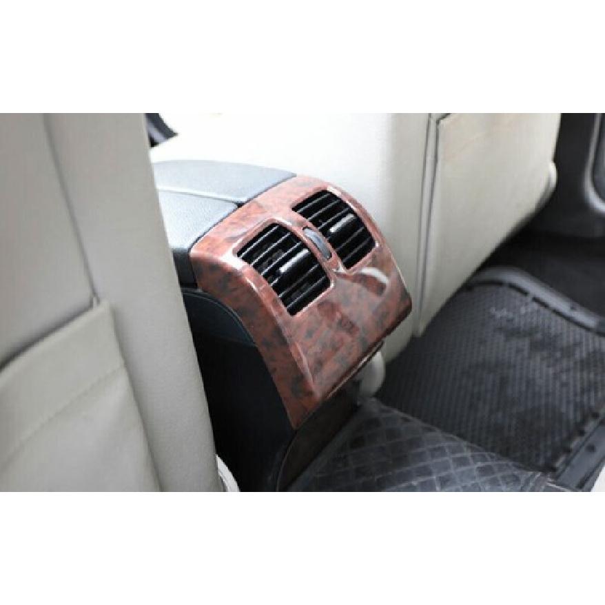 Cover Trim 2008-2014 For Benz C-Class W204 Agate Wood Grain Rear Air Outlet Vent