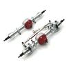 Front and Rear Axle Assembly for 1/12 MN82 LC79 MN78 Metal Upgrade Parts Kit RC Car OP Accessories