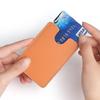 Ультратонкий кожаный держатель для карт из коровьей кожи - ID с текстурой ладони, чехол для карты на автобус и метро