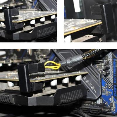 8-контактный разъем питания Gpu Power 180 градусов угловая видеокарта для 8-контактного разъема рулевого управления для настольных компьютеров
