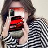 Blue Red- Sport Car Phone Case for Samsung Note 20 Ultra 10 Pro Lite Plus 9 8 5 4 3 M 30s 11 51 31 31s 20 A7