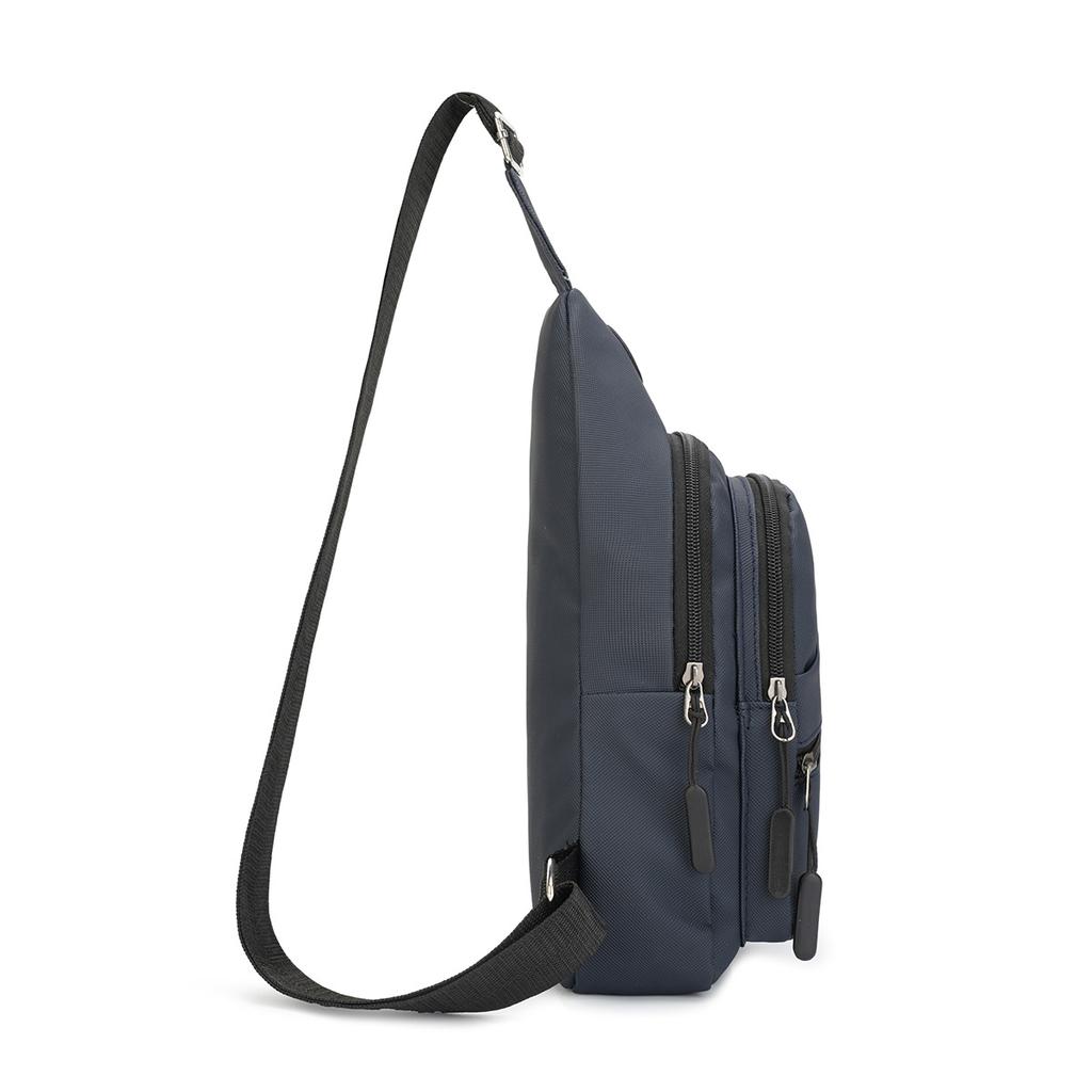 Men's Chest Bag Outdoor Sports Chest Bag Men's Casual Couple Trend Backpack Large Capacity Shoulder Messenger Bag.
