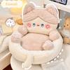 Cute Cat Livingroom Cushion Soft Bed Sitting Back Chair Cushions For Office School Seat Cushion Home Decoration Pillow 50cm
