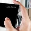 Кабель Type C мощностью 60 Вт со светодиодной подсветкой, оплеткой из нейлона, USB C, для быстрой зарядки, с регулируемыми на 180 градусов головками для удобства