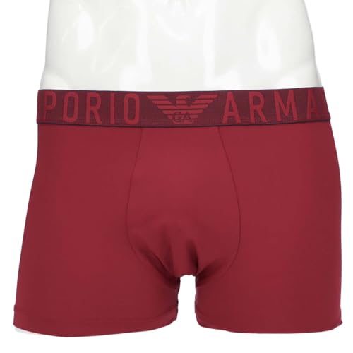 Emporio Armani ESSENTIAL MICROFIBER Boxer Shorts, Men's, Navy, Sizes S/M/L, Front Closure, EU Sizes, 54059831