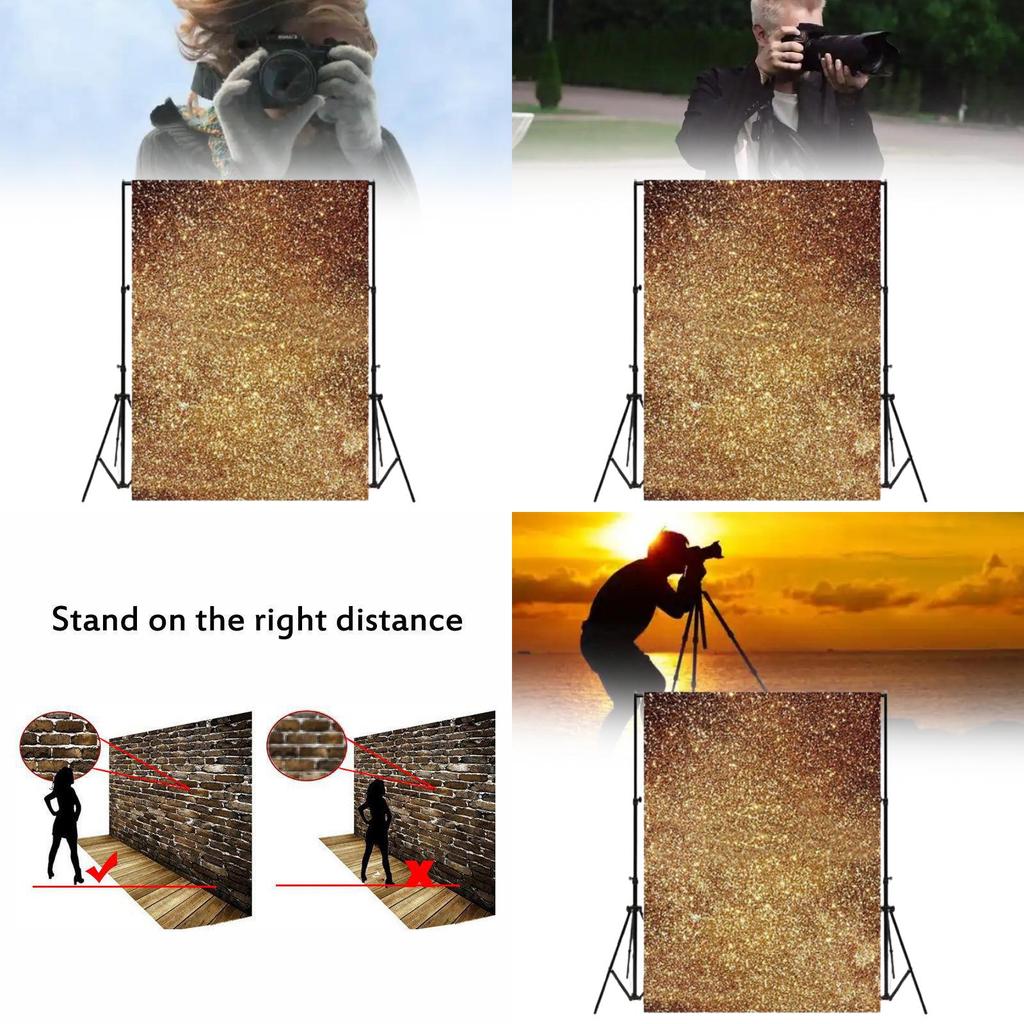 Золотой блестящий фотофон для рождественской вечеринки и свадебных фотосессий