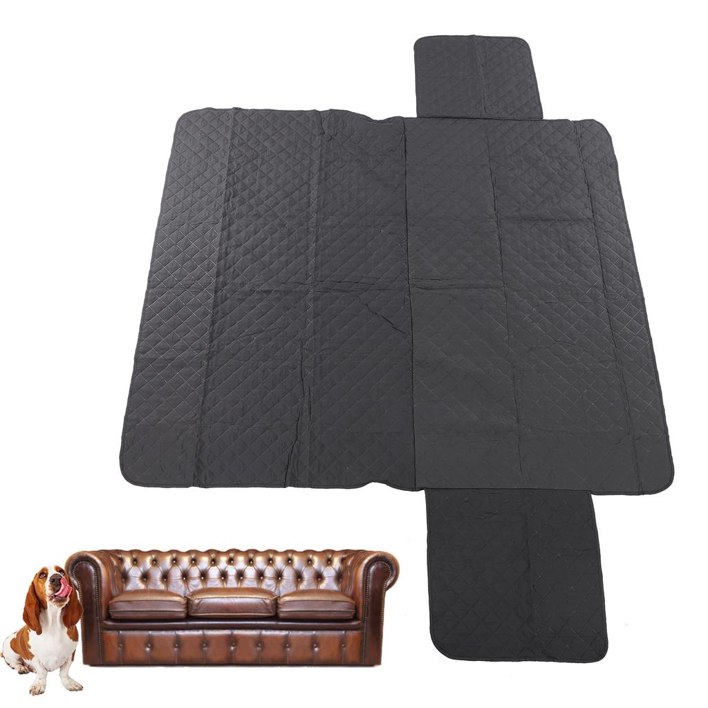 Чехол для дивана и подушки для животных, защитный чехол для мебели, водонепроницаемый чехол для гостиной с защитой от укусов(Три