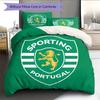 sporting fc Pattern Bedding Home Decoration Birthday Gift (1 * duvet cover + 2 * pillowcase, without core)