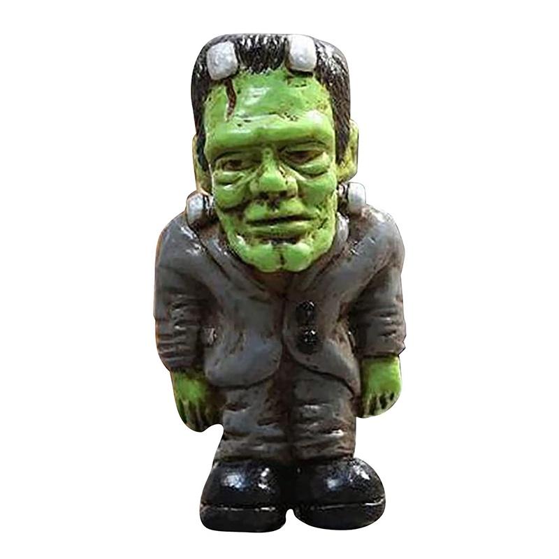 Украшения на Хэллоуин Статуэтки Фигурки Ручная роспись Ужасные Гномы Для Домашнего Декора