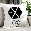 Kpop Style Exo Cushion Cover Cushion Cover Set 4Pcs 50X50 45X45 40X40 Pillowcase Decorative Sofa Home Decor