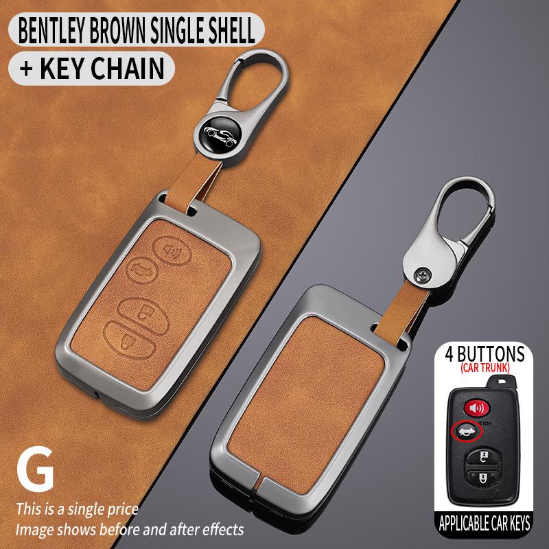 Защитная оболочка и пряжка для старых моделей Toyota: Чехол для ключей Prado, Crown, Reiz, Land Cruiser, Prius