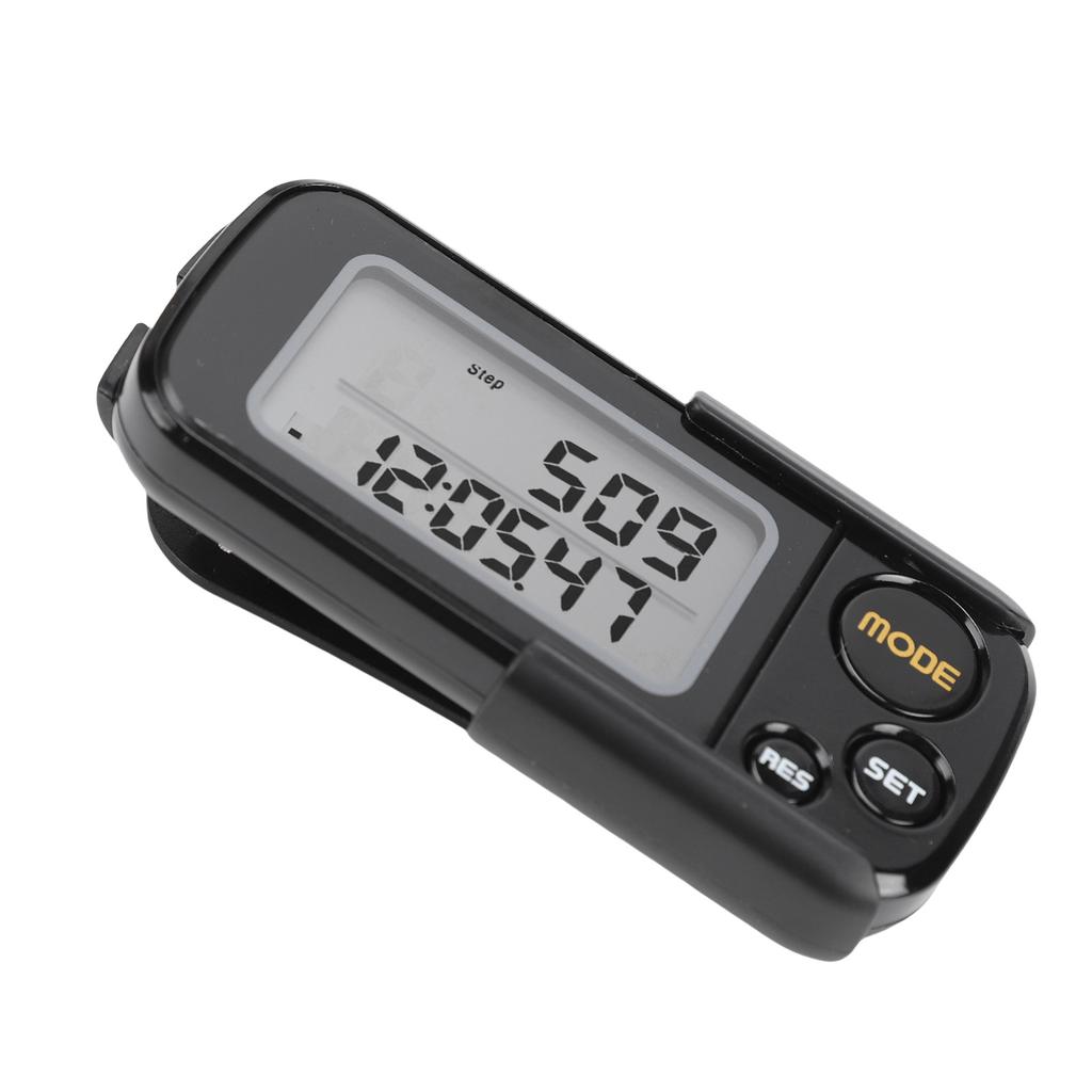 Walking 3D Pedometer with Large Digital Display 30 Days Memory Accurate Step Counter for Men Women Youth Adults Seniors