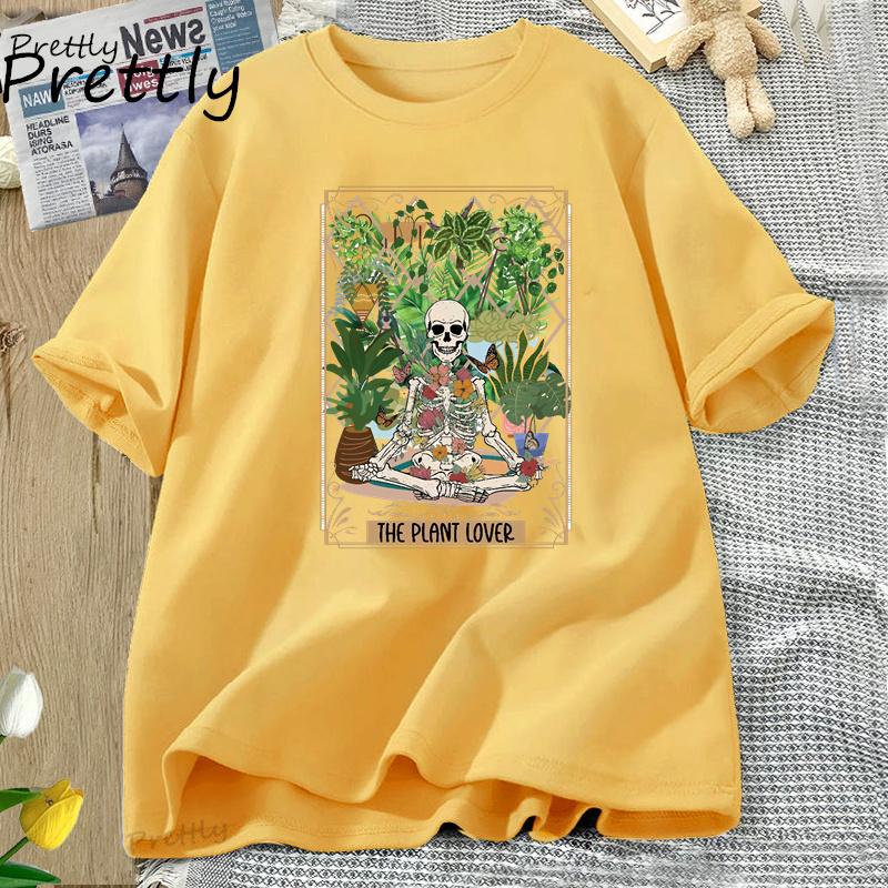 Funny Diabetes T Shirt Unisex Unisex Skeleton Plant Graphci T Shirts Cotton Short Sleeves Tee Shirt Loose Unisex Clothes Tops