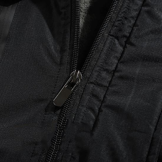 Autumn and Winter Charge Coat Men's Plush and Thickened Trendy Cotton Coat Outdoor Mountaineering Suit Cold Resistant and Warm Large Coat