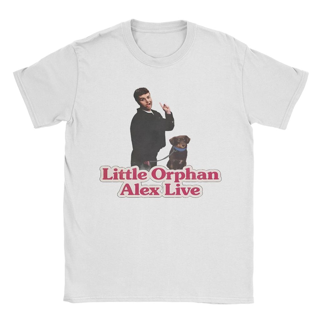 Alex Warren Little Orphan Live Tour Printed T Shirts Unisex Women Cotton Tee Shirt Clothing