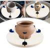 39cm Pottery Turntable Clamp Ceramic Centering Clamp Pottery Teaching Turntable Clamp Used For Trimming Pottery Works In Schools