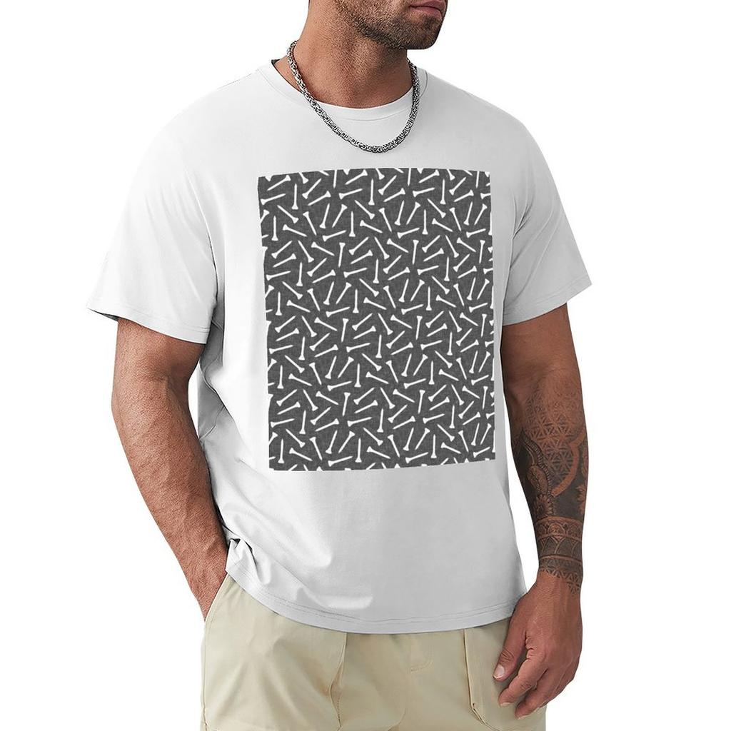 Golf Tees grey TShirt quick drying Tshirts oversize Mens tshirt