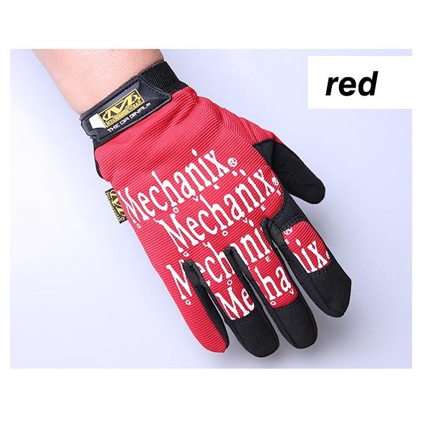Fashion Full Finger Tactical Mechanic Motorcycle Gloves Non-slip Working Mittens