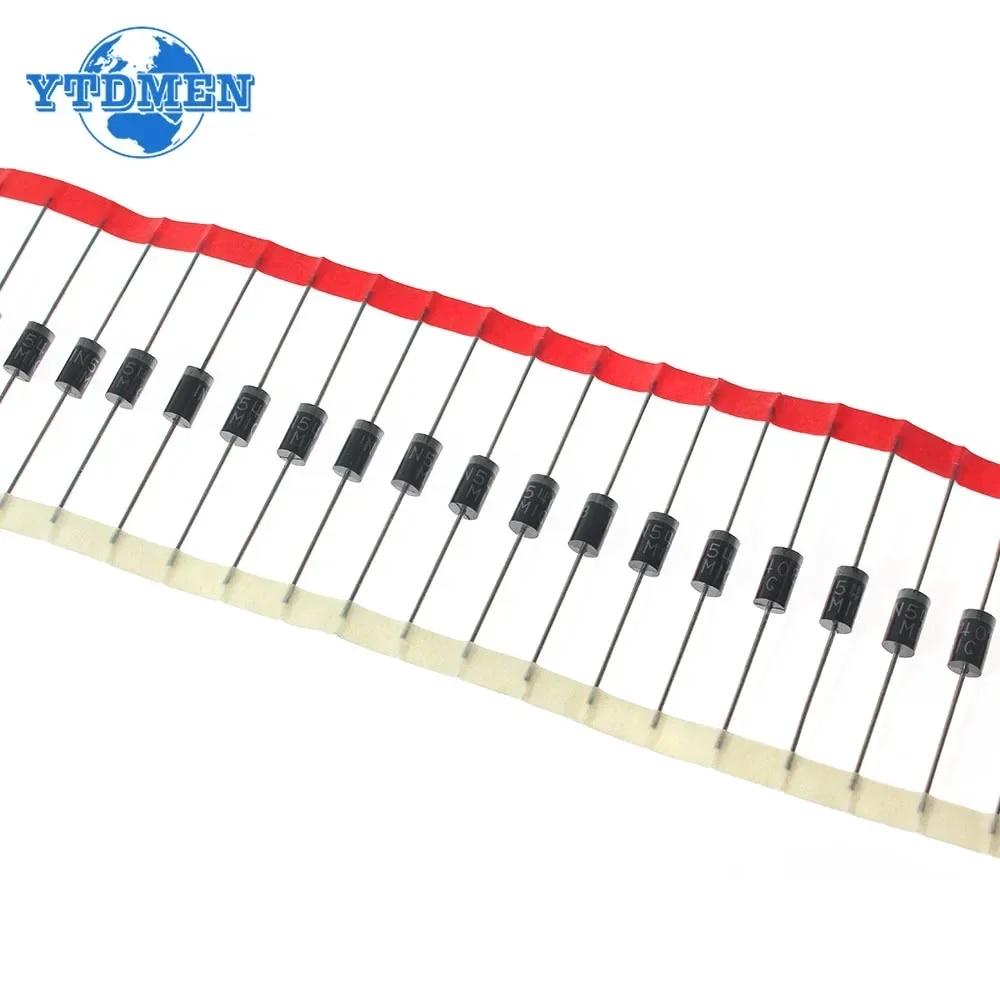 50/100 шт. выпрямительный диод 1N5406 1N5408 DO-27 3A 600 В 1000 В электронный компонент