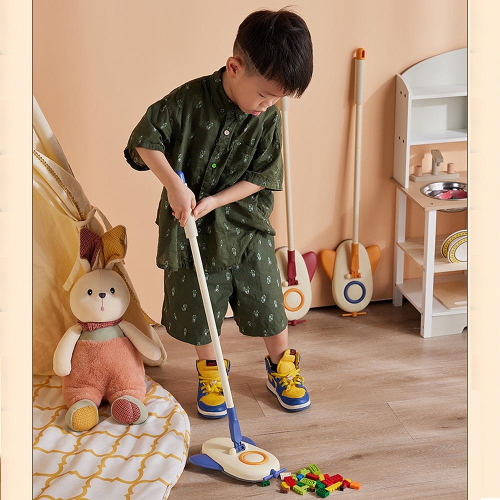 Мультяшный самолет форма инструмент для уборки дома образовательный развивающий чистящие игрушки дом