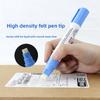 1PCS Thermal Paper Correction Fluid Express Applicator Privacy Handwriting Quick-drying Covering Fluid Correction Artifact Traceless Elimination Pen