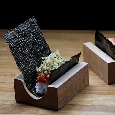 Креативная деревянная тарелка для суши, демонстрация блюд ресторана, сервировки стола, украшения для послеобеденного чая в отеле, демонстрационная тарелка для десертов