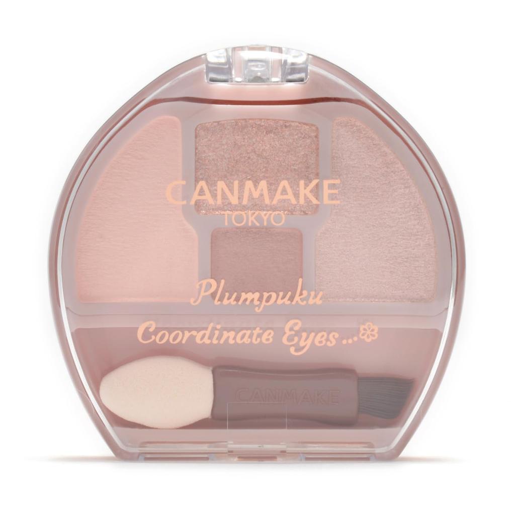 CANMAKE Тени для век Plump Eye Code 1,4 г [Все 5 оттенков] Тени для век с эффектом «мешков под глазами» Коралловые тени