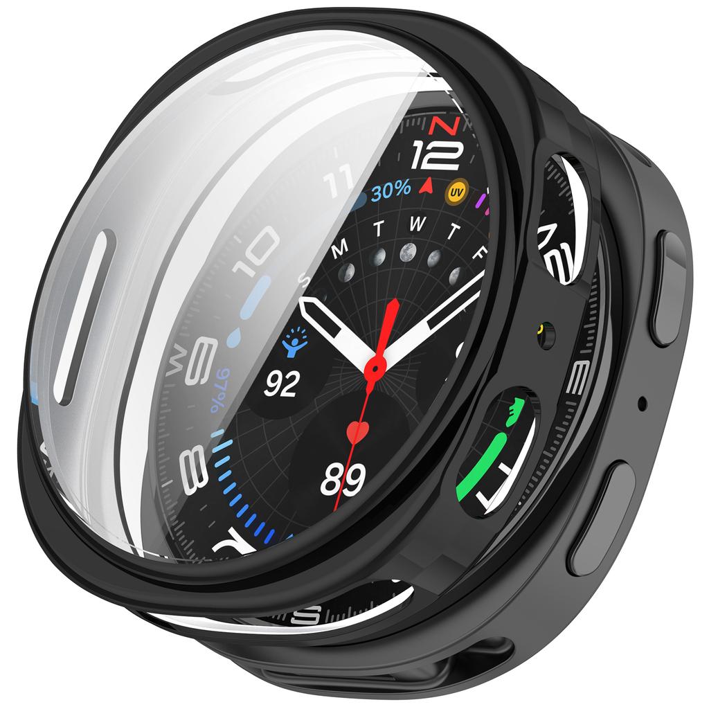 Полный защитный чехол-накладка для Samsung Galaxy Watch 8 40мм 44мм Аксессуары для умных часов Рамки Чехлы ТПУ Защита экрана